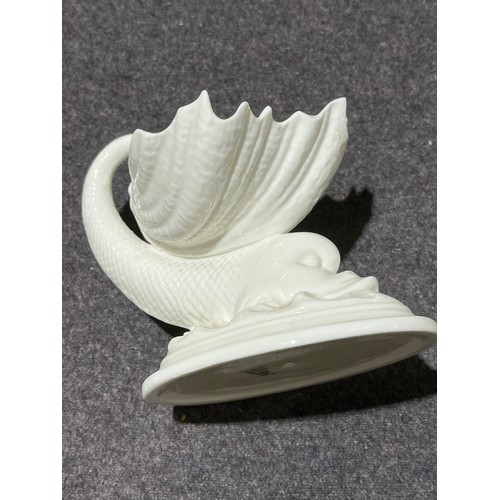 183 - Royal Worcester Dolphin salt  dish