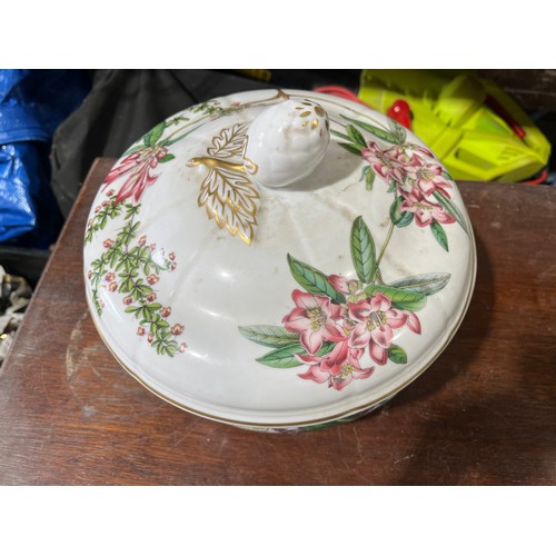 194 - Large Spode Stafford Flowers Vegetable Tureen