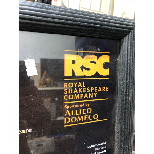 794 - The Taming of the Shrew - Royal Shakespeare Company Theatre Poster Framed.