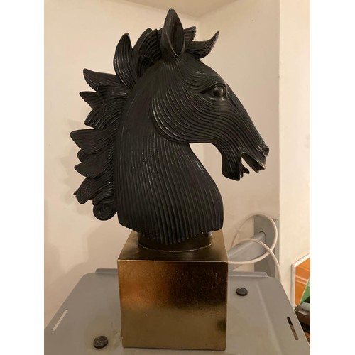 106 - Wooden horses head