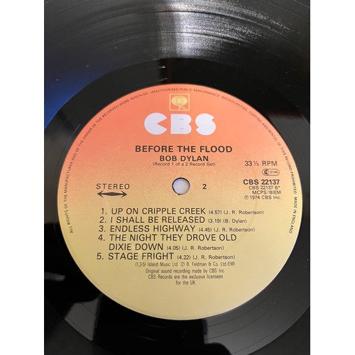 565 - Bob Dylan/ The band. For the Flood. CBS22137