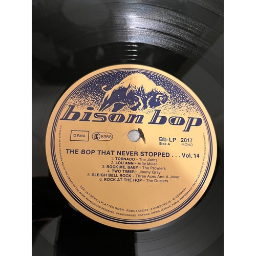 628 - Bison bop. The bop that never stopped - For a real rockin’ cat. Volume 14 Mono Bb-LP 2017.