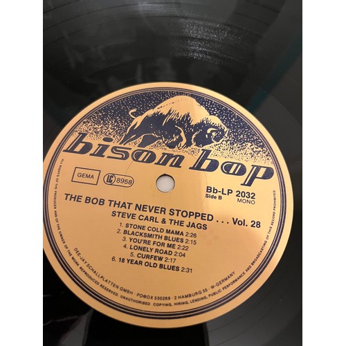 630 - Bison bop. The bop that never stopped - for a real rockin’ cat Volume 28. Mono Bb-LP 2032.