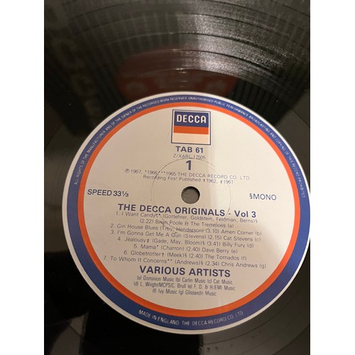 631 - The Decca originals. Volume three. Billy Fury, Lulu, the tornadoes and more TAB61 stereo.