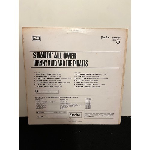 632 - Shakin’ all over. Johnny Kidd & The Pirates. EMI Starline. SRS5100,