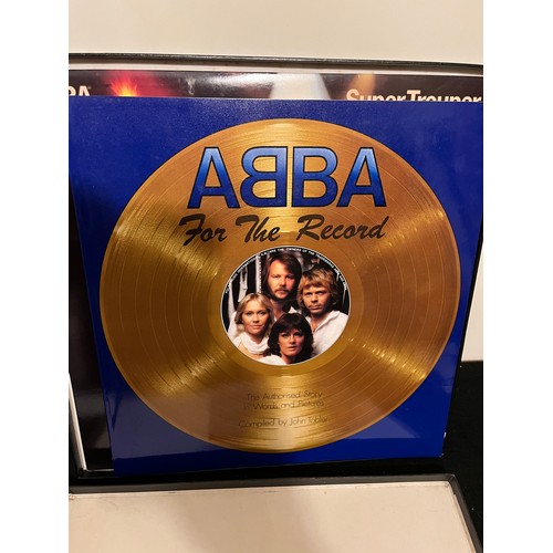 635 - ABBA. Super trouper boxed collection all mint LP poster booklet. Epic records, stereo, EPC 10022