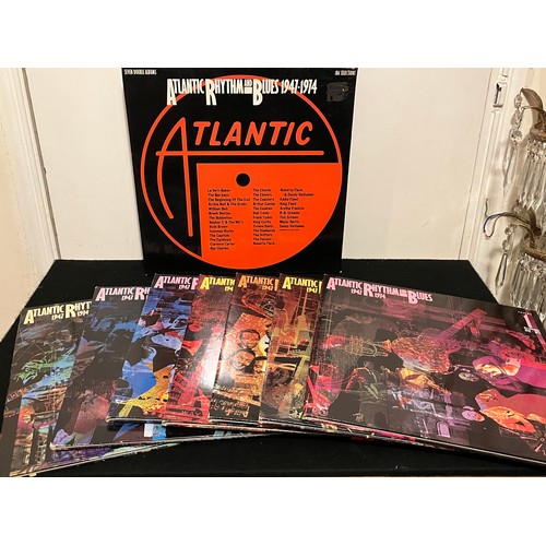 643 - Atlantic rhythm and blues, 1947 to 1974. Box set of seven Double albums / LPs. Atlantic records, 781... 