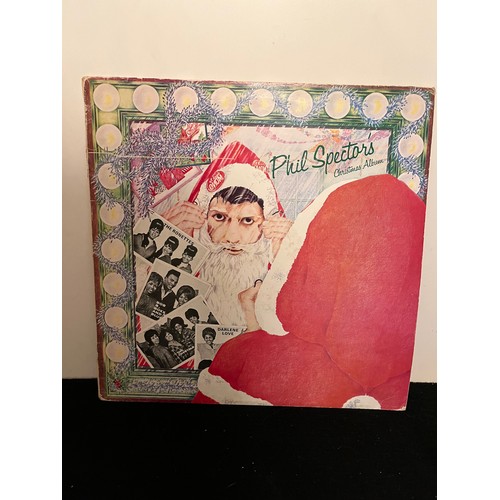 654 - Phil Spector’s Christmas album. Blue vinyl, Warner Brothers, K59010