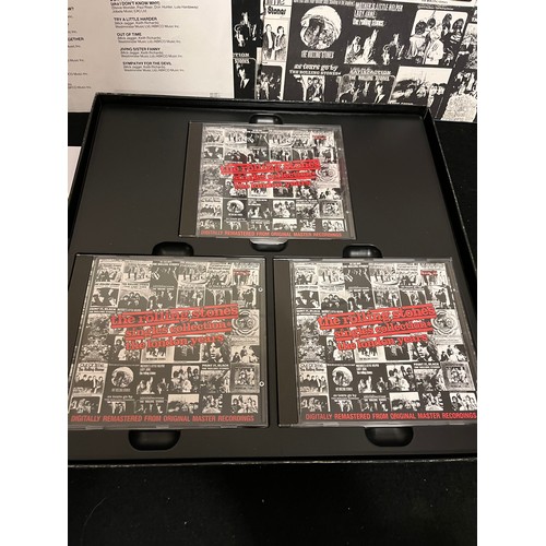 656 - The Rolling Stones. Singles collection. The London years. USA import. Three CDs. Booklet. Mint. 1218... 