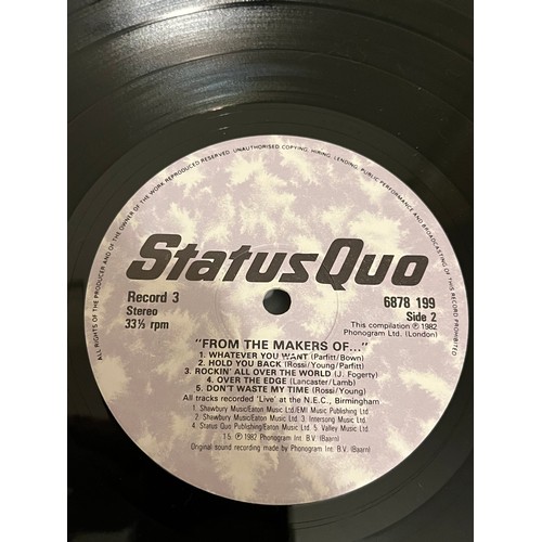 659 - Complete status quo Box Tin numbered, 46290, limited edition, rare.