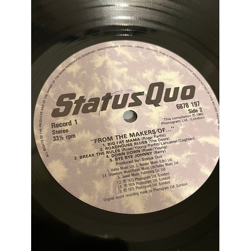 659 - Complete status quo Box Tin numbered, 46290, limited edition, rare.