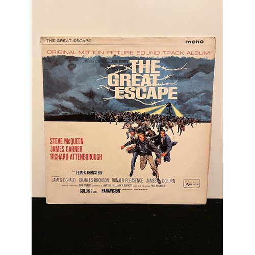 382 - The great escape. Original motion picture soundtrack album, mono, United Artists, ULP1041