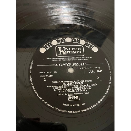 382 - The great escape. Original motion picture soundtrack album, mono, United Artists, ULP1041