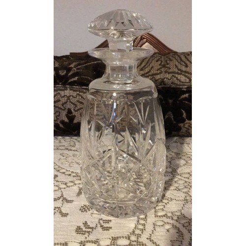 16 - Signed Stuart Crystal decanter