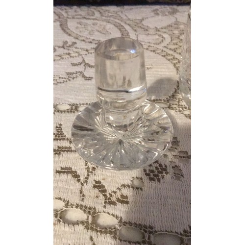 16 - Signed Stuart Crystal decanter