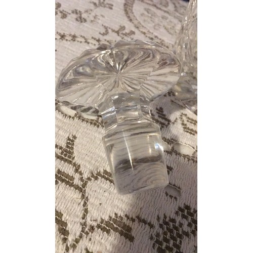 16 - Signed Stuart Crystal decanter