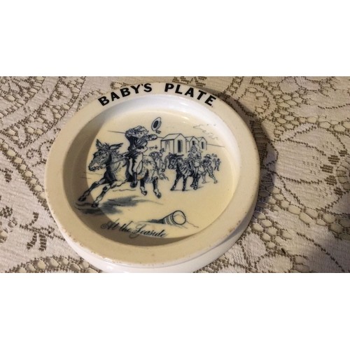 25 - W & R Carltonware. Babies plate.