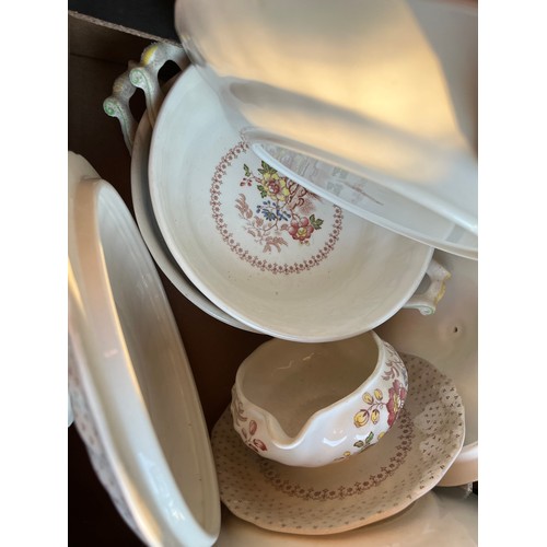 221 - Pretty tureens and platters