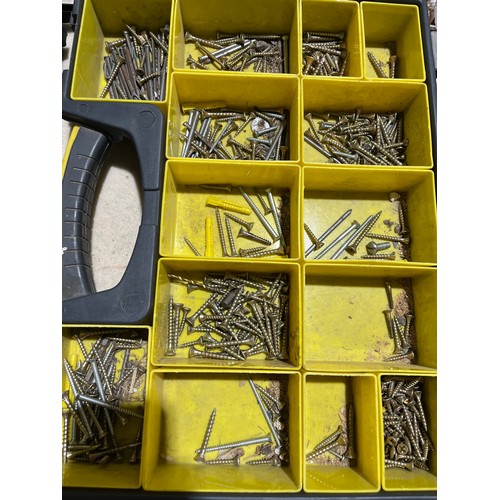 466 - 3 Boxes containing screws & nuts and bolts