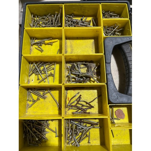 466 - 3 Boxes containing screws & nuts and bolts