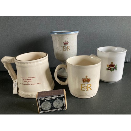 183 - Selection of mugs from Queen Elizabeth