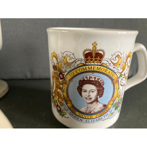 183 - Selection of mugs from Queen Elizabeth