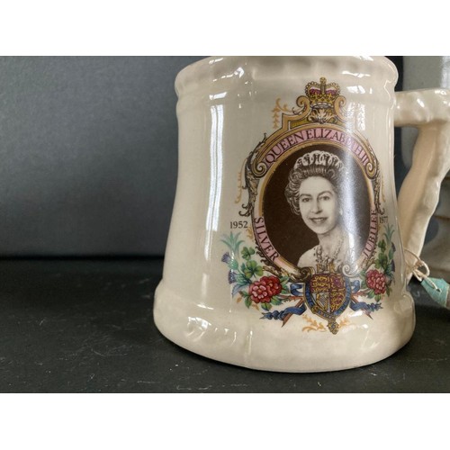 183 - Selection of mugs from Queen Elizabeth