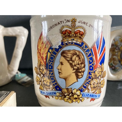 183 - Selection of mugs from Queen Elizabeth