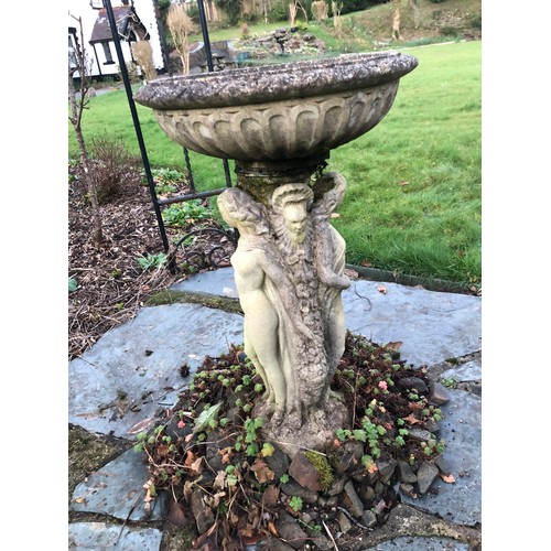 18 - Three graces, water fountain/ garden ornament.