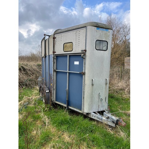 64 - Ifor Williams 510 horse trailer, Been parked up for awhile and requires new floor available from Ifo... 