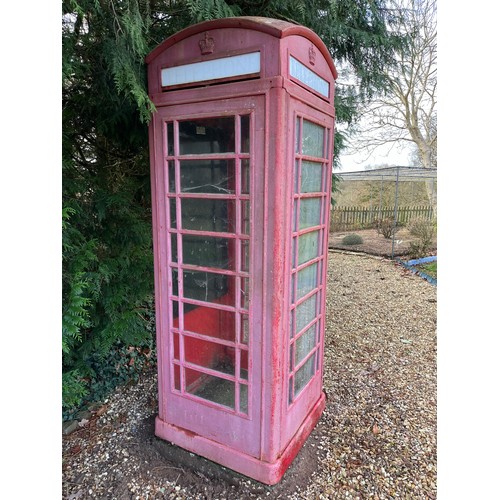 192 - In 1935 the K6 Red Phone Box (kiosk number six) was designed to commemorate the silver jubilee of Ki... 