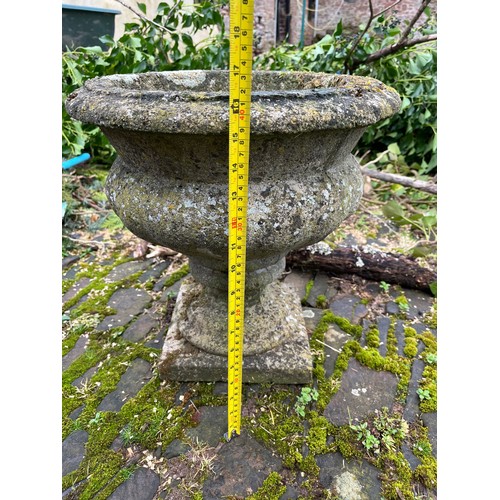 196 - Concrete garden urn