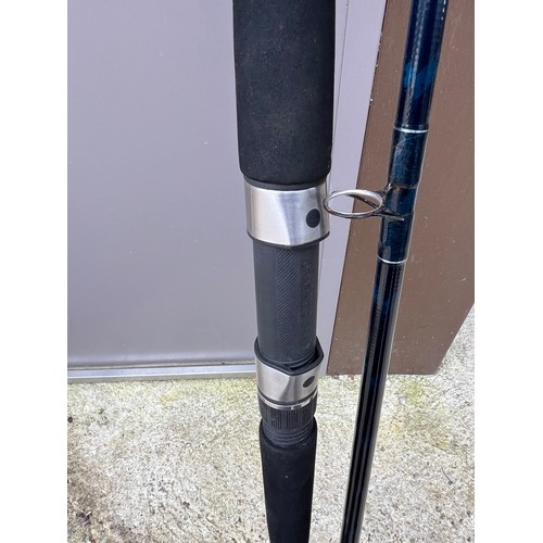 299 - Abu Garcia. Entices. 12 foot beach Road cast 3 to 6 ounce F22