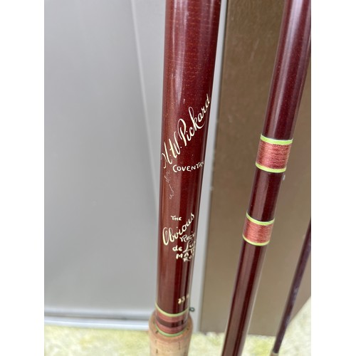 300 - A W Picard. 13 foot three stage match rod,