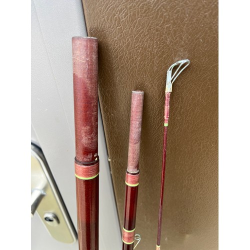 300 - A W Picard. 13 foot three stage match rod,