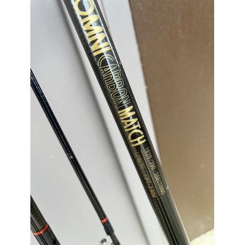 301 - Shakespeare Omni carbon match rod, 13 foot Number, 1820/390 in 3 sections