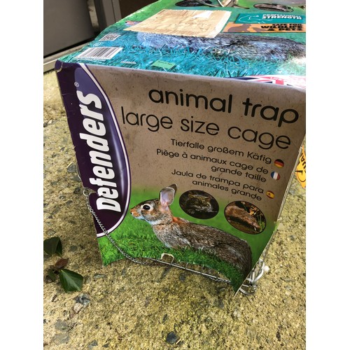 313 - New Large animal trap. Rabbits cats etc RRP £40