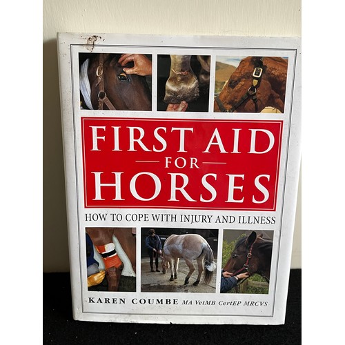 338 - First aid for horses book