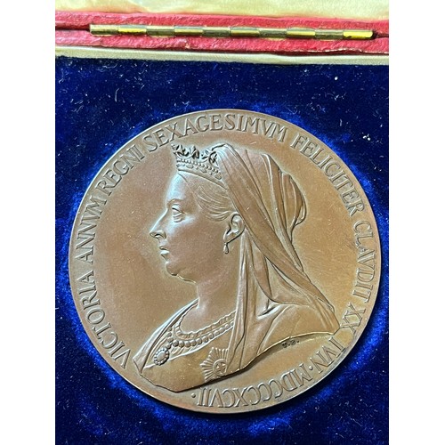 414 - 1837-1897 Great Britain Victoria Diamond Anniversary Jubilee Bronze Medal
A popular medal from the 6... 