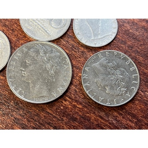 449 - Italian coins, various states