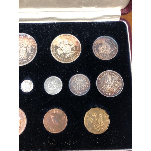 468 - GRVI set of specimen, 1937, uncirculated coins in presentation box