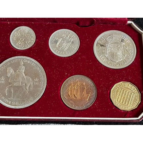 470 - Elizabeth, the second. 1953 coronation, coin set boxed,