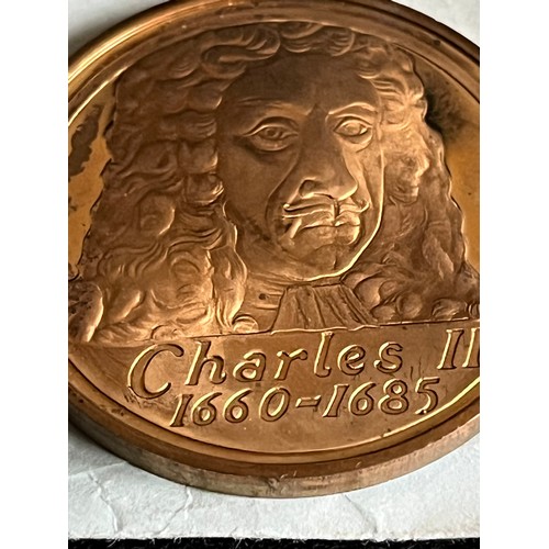 494 - Charles 2nd 1660 to 1685 British monarchy coin