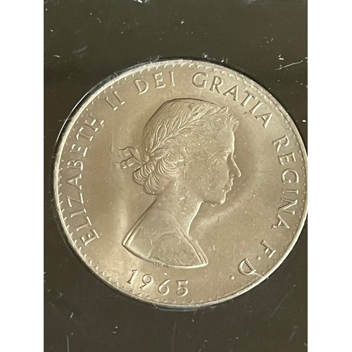 495 - Churchill crown, 1965 in plastic case