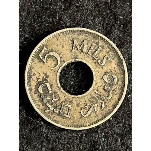 505 - 1927 five mils Palestine