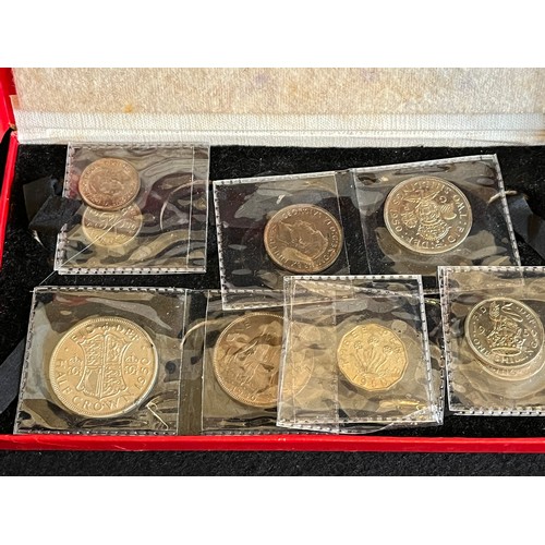 515 - 1950. Boxed imperial, UK coinage set.