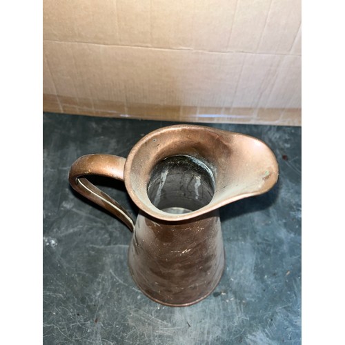 576 - Copper pitcher / jug