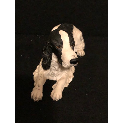 579 - No. BO499B Border Fine Arts New ES Spaniel Black & White