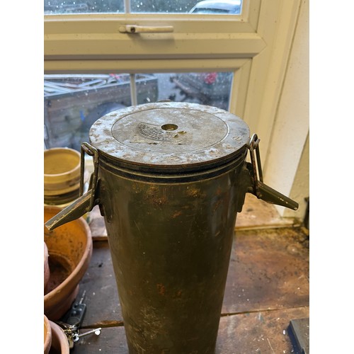 598 - MOD military hot water flask