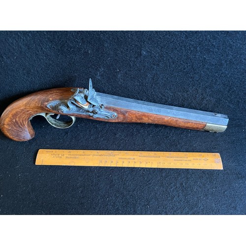 602 - Reproduction flintlock jouling pistol